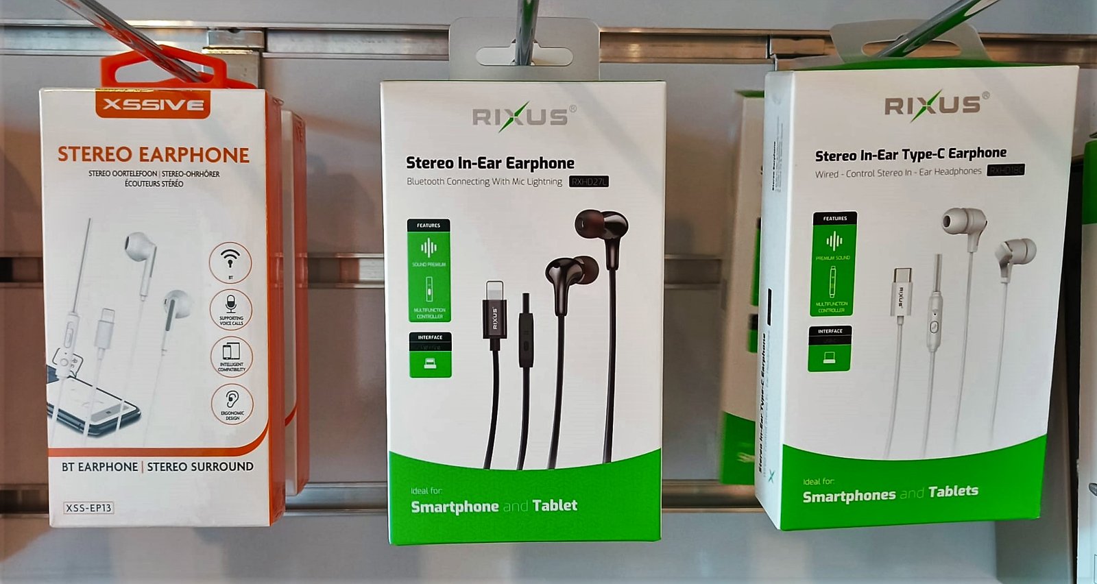 Complete accessoires assortiment